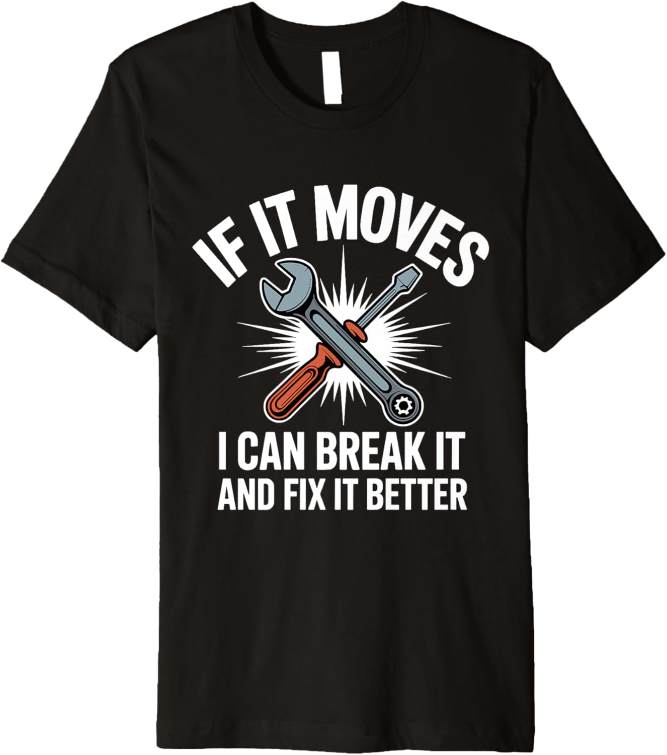Industrial Tech Technician Fix It Better Wrench Humor Premium