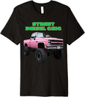 Pink Lifted Diesel Truck Street Style Girl Power Design Premium