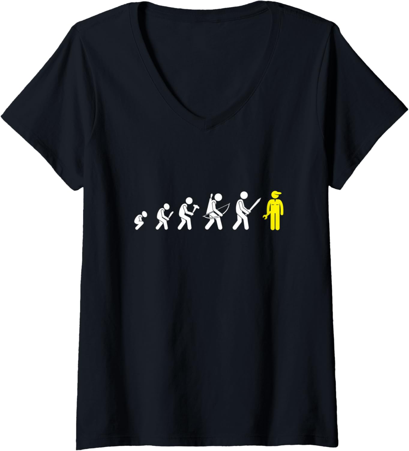 Womens Vintage Mechanic Evolution Diesel Mechanic V Neck