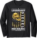 Retirement Retired Diesel Mechanic Long Sleeve