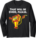Gas Price Diesel Fuel Cost Rising Inflation Food Price Hike Long Sleeve