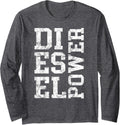 Stacked Diesel Power T Shirt Diesel Off Road Trucks Long Sleeve