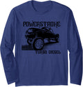 Diesel Power Stroke Coal Rolling Turbo Diesel Truck Long Sleeve
