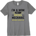 Womens I'm A Mom And Diesel Mechanic Nothing Scares Me Mothers Day Premium