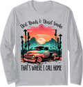 Western Sunset Dirt Road Diesel Smoke Where I Call Home Long Sleeve