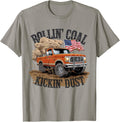 Patriotic Diesel Pickup Truck Rolling Coal Kickin Dust