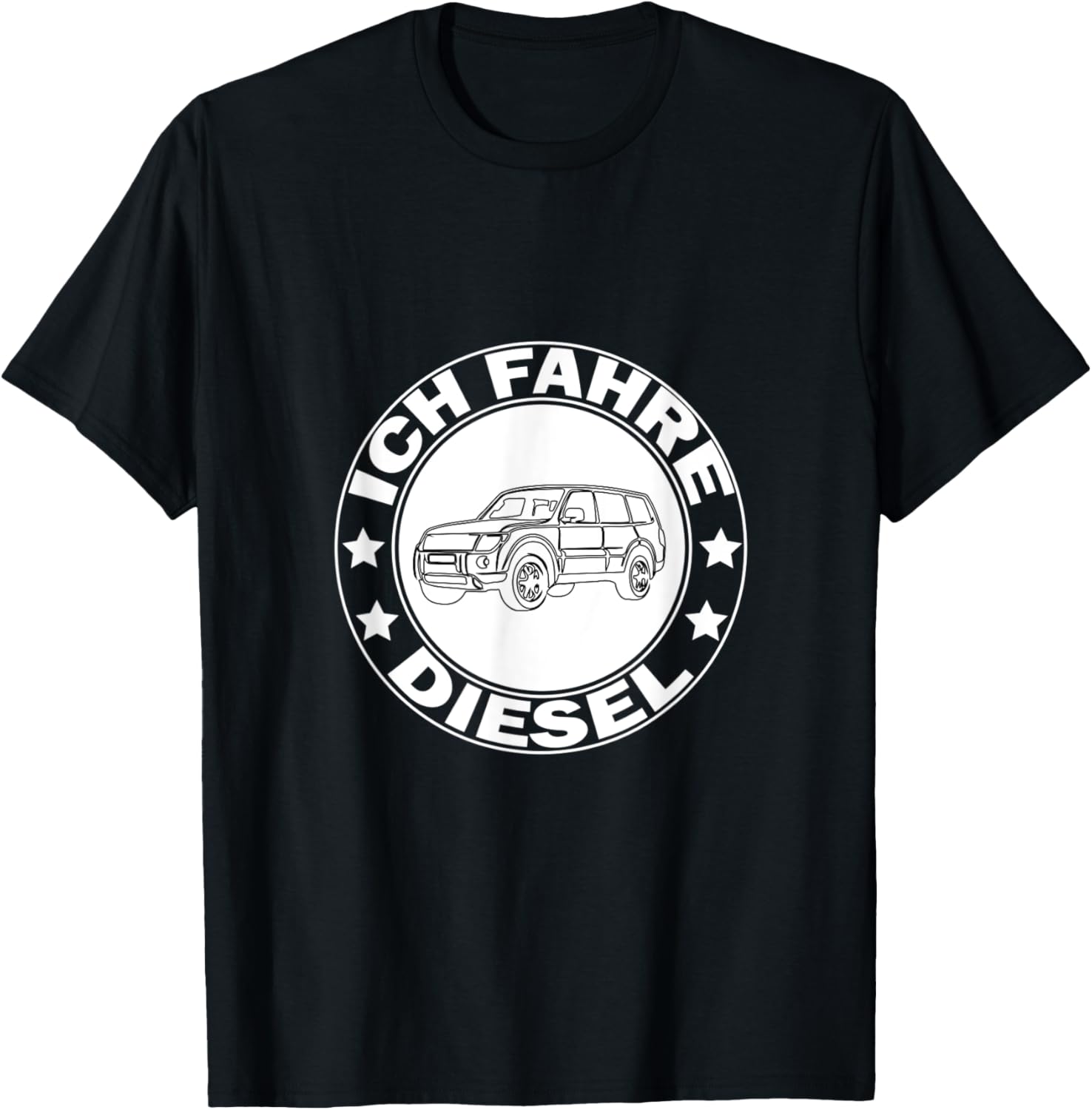 Ich Fahre Diesel Statement Shirt Diesel Fan Sense for Humour