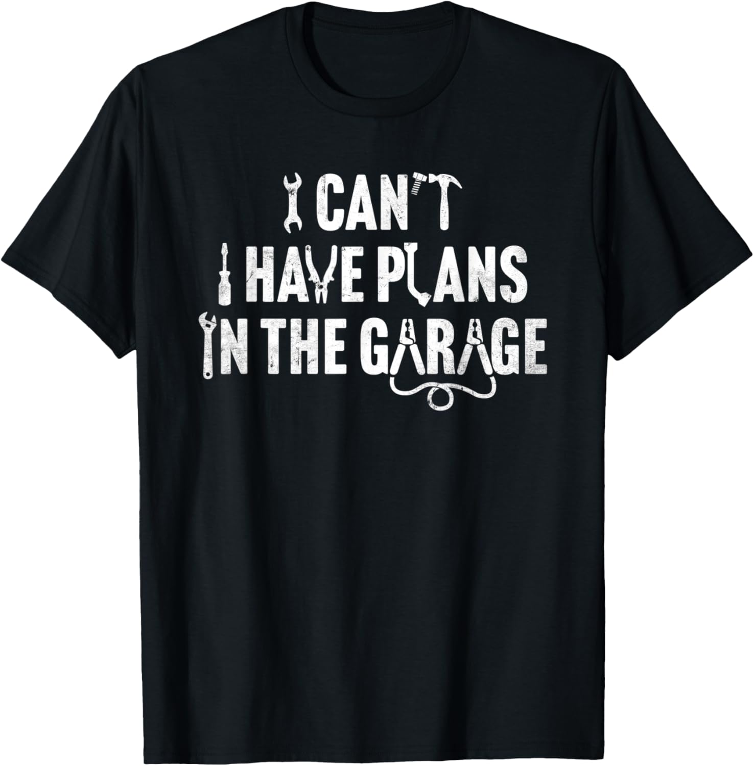 I Can't I Have Plans In The Garage Funny Mechanic Car Dad