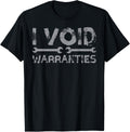 Mechanic I Void Warranties Funny Car Auto Technician Men