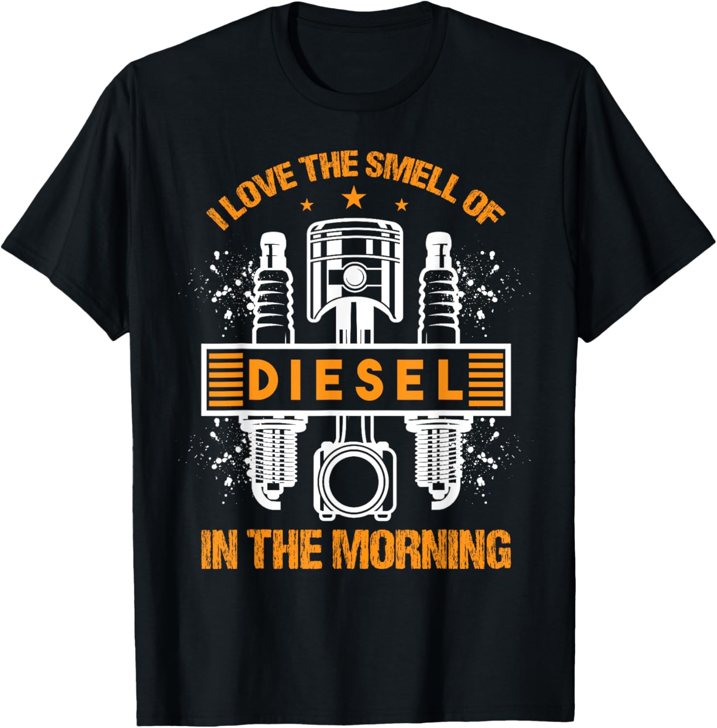 I Love Smell Of Diesel In The Morning Garage Top Racing Car