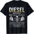 Funny Diesel Mechanic Definition Repair Guy Garage Dad Joke